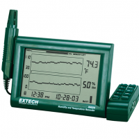 艾示科Extech rh520a - 240 可拆式探針濕度+溫度圖表記錄器(240 v)